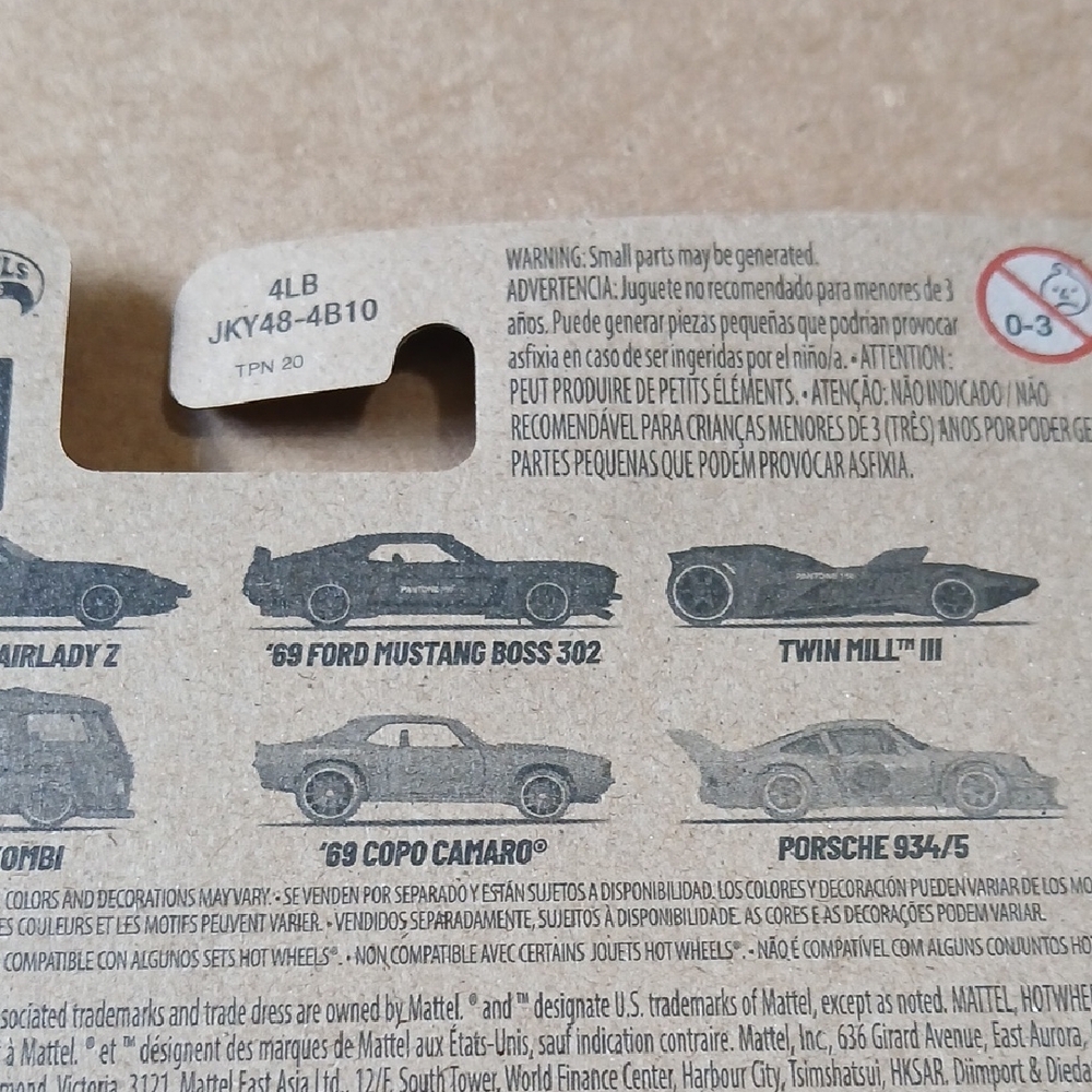 '69 Ford Mustang Boss 302 - Pantone 195 Red Hot Wheels Silver Series - Picture 7 of 8